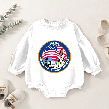 Discover NASA Kennedy Space Center Baby Romper Sweatshirts