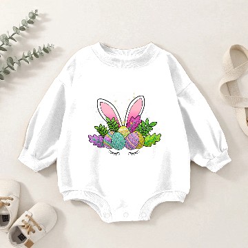 Discover Funny Womens Easter Bunny Ear Flower Headband for Baby Romper Sweatshirts