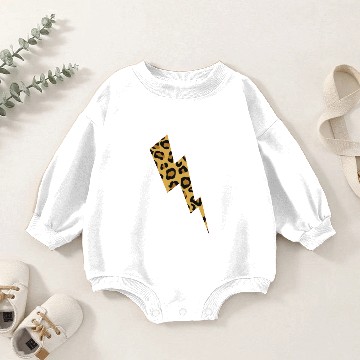 Discover zeus lightening bolt leopard Baby Romper Sweatshirts