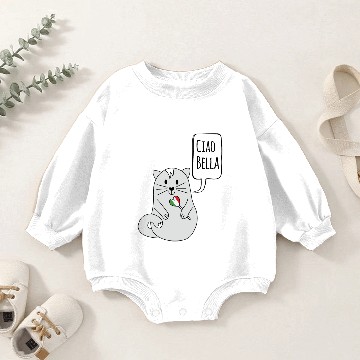 Discover Ciao Bella Baby Romper Sweatshirts