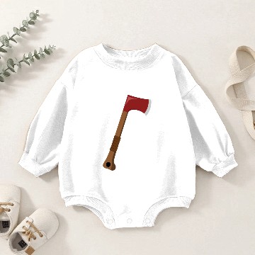 Discover Ax Wood Chopper Baby Romper Sweatshirts