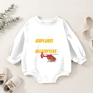 Discover Pilots Fly Airplanes Legends Fly Helicopters Baby Romper Sweatshirts