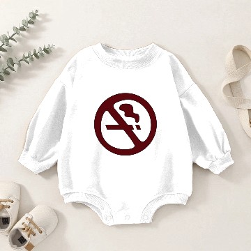 Discover Marceline No Smoking Baby Romper Sweatshirts Baby Romper Sweatshirts