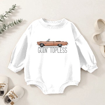 Discover Goin Topless Copper Baby Romper Sweatshirts