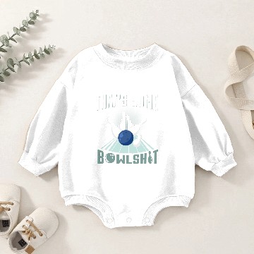Discover Bowling, Bowlshit, Bowler Baby Romper Sweatshirts
