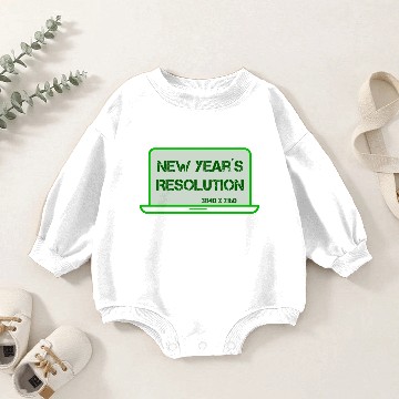 Discover New Year's resolution - The big plan Baby Romper Sweatshirts