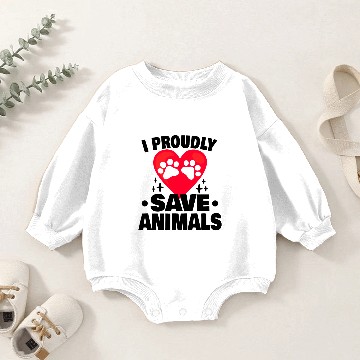 Discover DOG RESCUE ANIMAL RIGHTS RESCUE DOG ADOPTION Baby Romper Sweatshirts