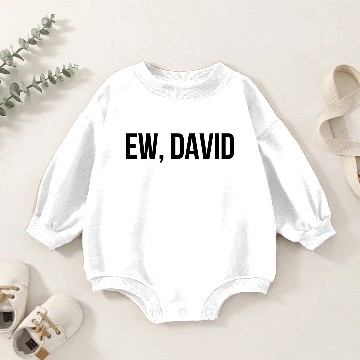 Discover Ew David Baby Romper Sweatshirts