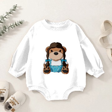 Discover Dorothy Teddy Bear Baby Romper Sweatshirts