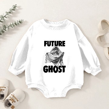 Discover Future Ghost Baby Romper Sweatshirts