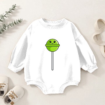 Discover Lollipop comic Baby Romper Sweatshirts
