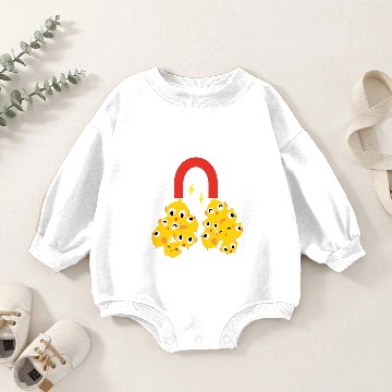 Discover Funny Toddler Boy Easter Chick Magnet Men Baby Romper Sweatshirts