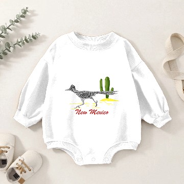 Discover New Mexico Roadrunner Bird Baseball Jerseys Baby Romper Sweatshirts