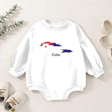 Discover Flags and countries Cuba Baby Romper Sweatshirts