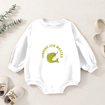 Discover Catfish Fishing Baby Romper Sweatshirts