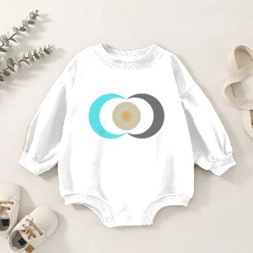 Discover Sun and moon Baby Romper Sweatshirts