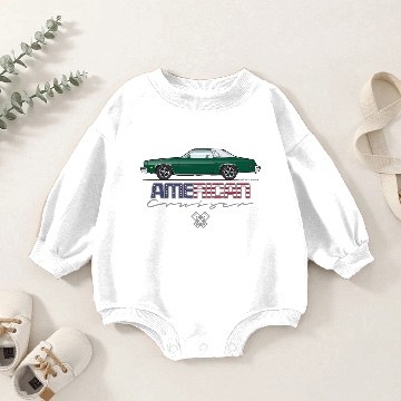 Discover american Dark Green Baby Romper Sweatshirts
