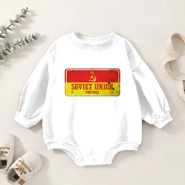 Discover Soviet Union vintage shield Baby Romper Sweatshirts