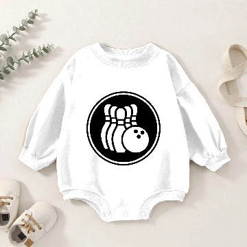 Discover Skittles cone icon Baby Romper Sweatshirts