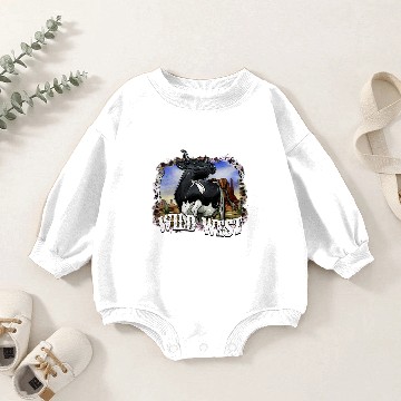 Discover Wild West Baby Romper Sweatshirts