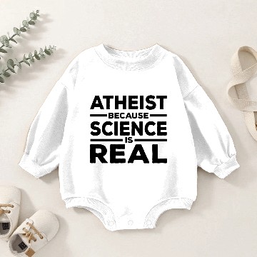 Discover Atheism Science Baby Romper Sweatshirts