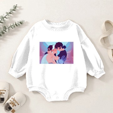 Discover Family Tri blend Baby Romper Sweatshirts
