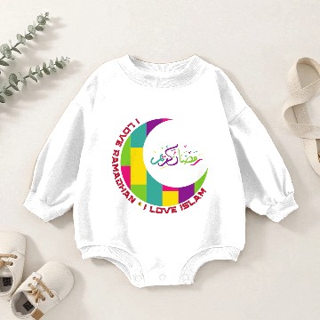 Discover i love islam Baby Romper Sweatshirts