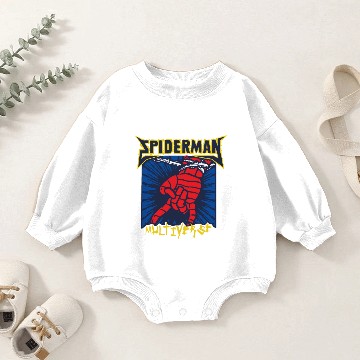 Discover spiderman multiverse Baby Romper Sweatshirts