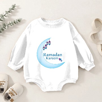 Discover Ramadan Kareem Baby Romper Sweatshirts