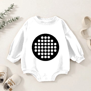 Discover Dotted Circle LED light Baby Romper Sweatshirts