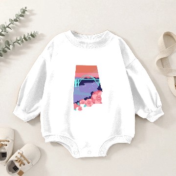 Discover Birmingham Albm Baby Romper Sweatshirts