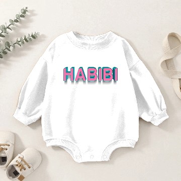 Discover Habibi Baby Romper Sweatshirts