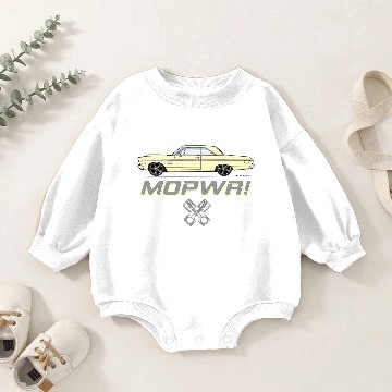 Discover Mopwrl Ivory Baby Romper Sweatshirts