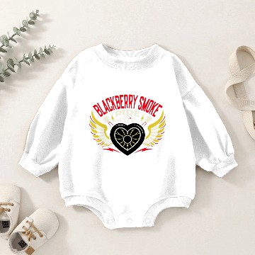 Discover Blackberry smoke Baby Romper Sweatshirts