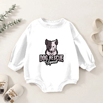 Discover Dog Rescue Adoption Baby Romper Sweatshirts