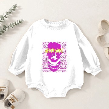 Discover E.A Poe Quote "Nevermore" Baby Romper Sweatshirts