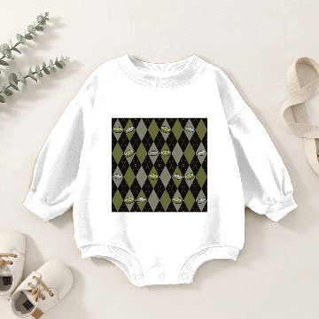 Discover Argyle IT Networking Baby Romper Sweatshirts