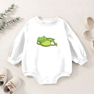 Discover My frog sleep Baby Romper Sweatshirts official sleep