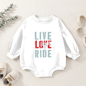 Discover Biker Chopper Baby Romper Sweatshirts
