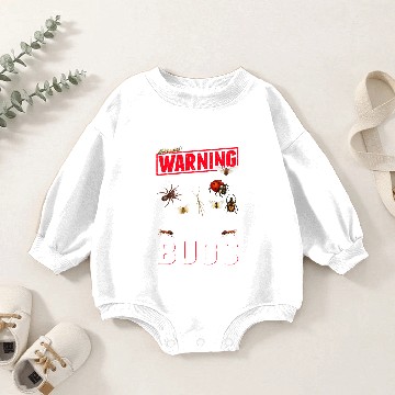Discover Bug Lover Insects Entomologist Funny Science Baby Romper Sweatshirts
