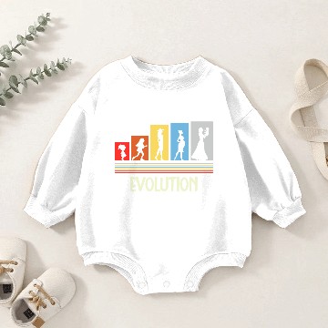 Discover Vintage Mama Evolution Mom Baby Romper Sweatshirts