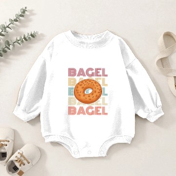 Discover Bagel Quote for a Bagel Maker Baby Romper Sweatshirts