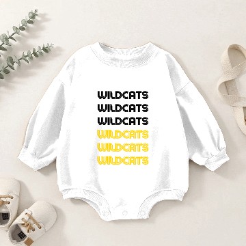 Discover Wildcats Shine Baby Romper Sweatshirts