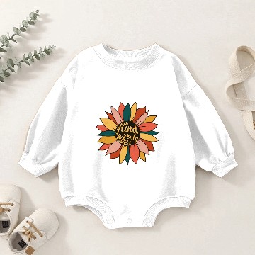 Discover Kindness Sublimation Baby Romper Sweatshirts