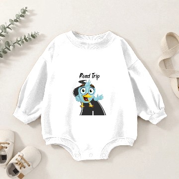 Discover Road Trip Bird Baby Romper Sweatshirts