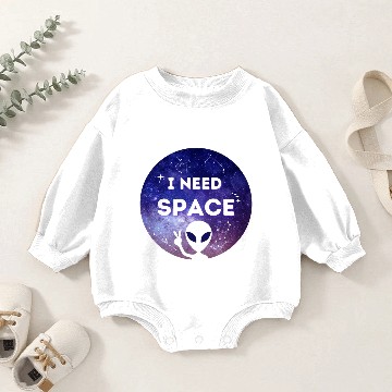 Discover I need space Baby Romper Sweatshirts