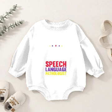 Discover Speech Therapy SLP Speech Language Pathologist Baby Romper Sweatshirts