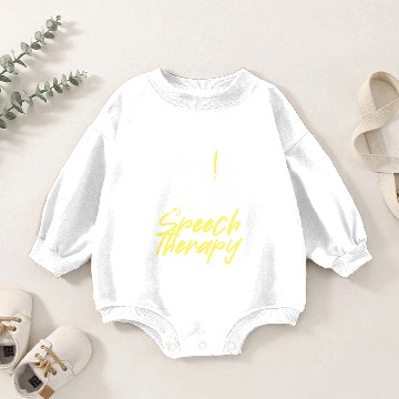 Discover Speech Therapy SLP Speech Language Pathologist Baby Romper Sweatshirts