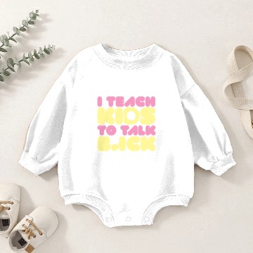 Discover Speech Therapy SLP Speech Language Pathologist Baby Romper Sweatshirts