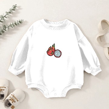 Discover Dragon Fruit Farmer Baby Romper Sweatshirts